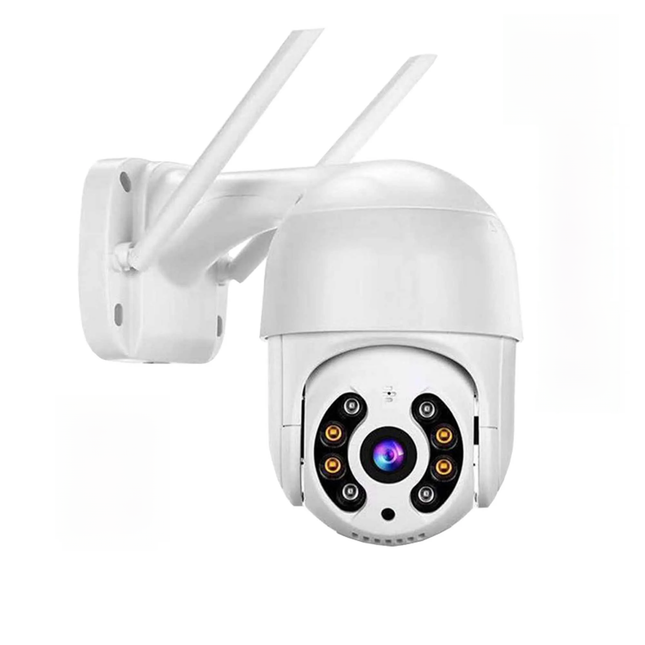 Caméra de Sécurité PTZ 5MP avec Suivi Intelligent et Vision Nocturne Couleur - IP66